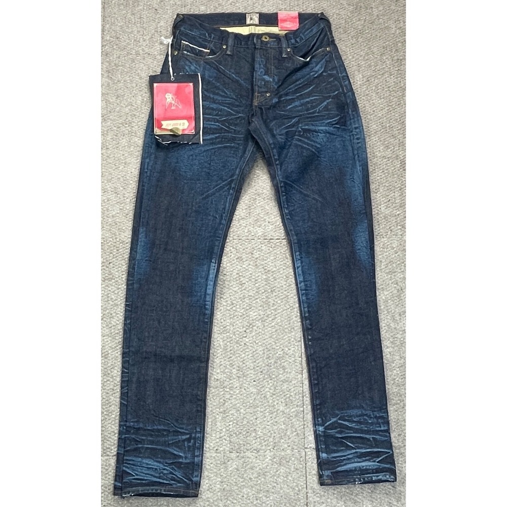 PRPS Barracuda Regular Fit Selvedge Men's Buttonβ Fly Denim Jeans Size 28